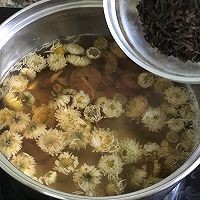 如何制作菊花普洱糖水
