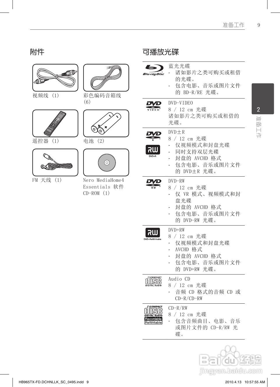 LG HB965TX家庭影院使用说明书:[1]