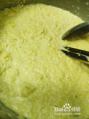 养生食补香甜玉米烙的做法