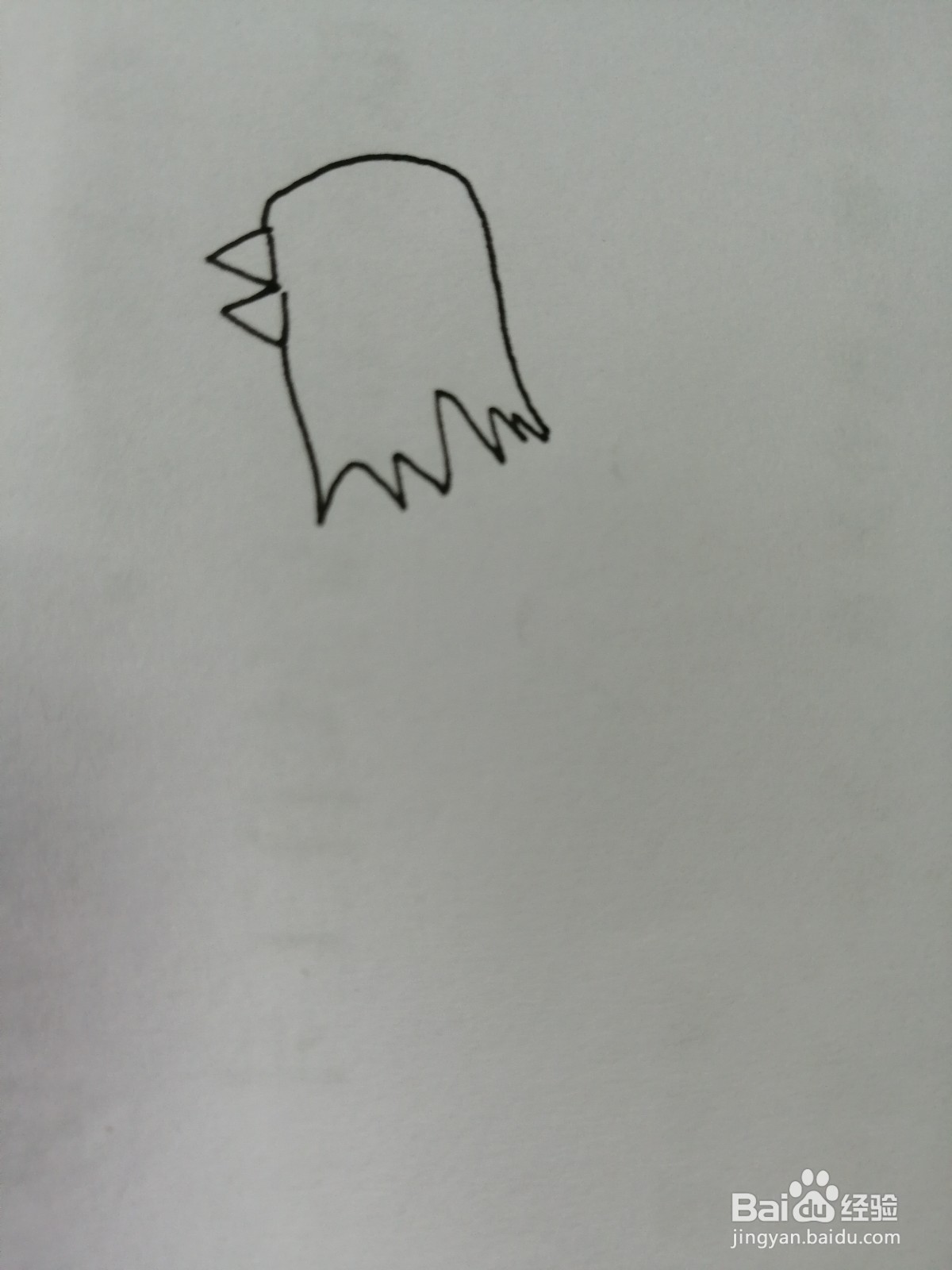 大公鸡简笔画怎么画