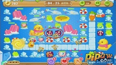 保卫萝卜2第37关宝石金萝卜获得攻略