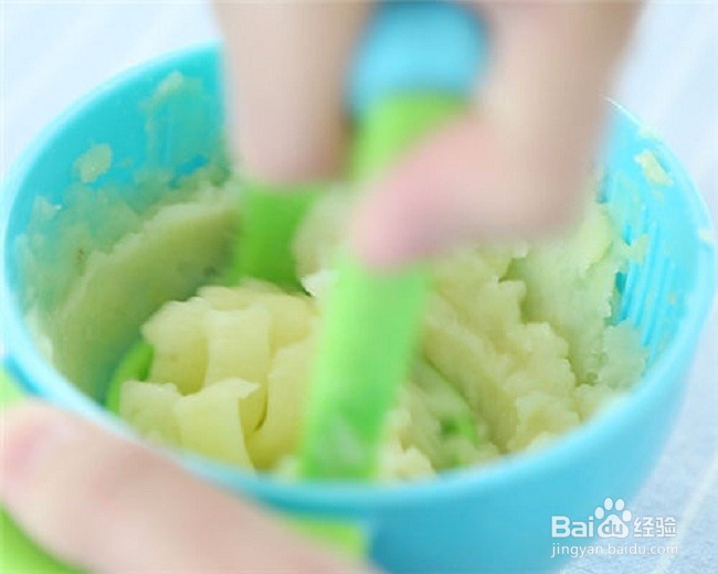 婴儿辅食之鸡肝土豆饼