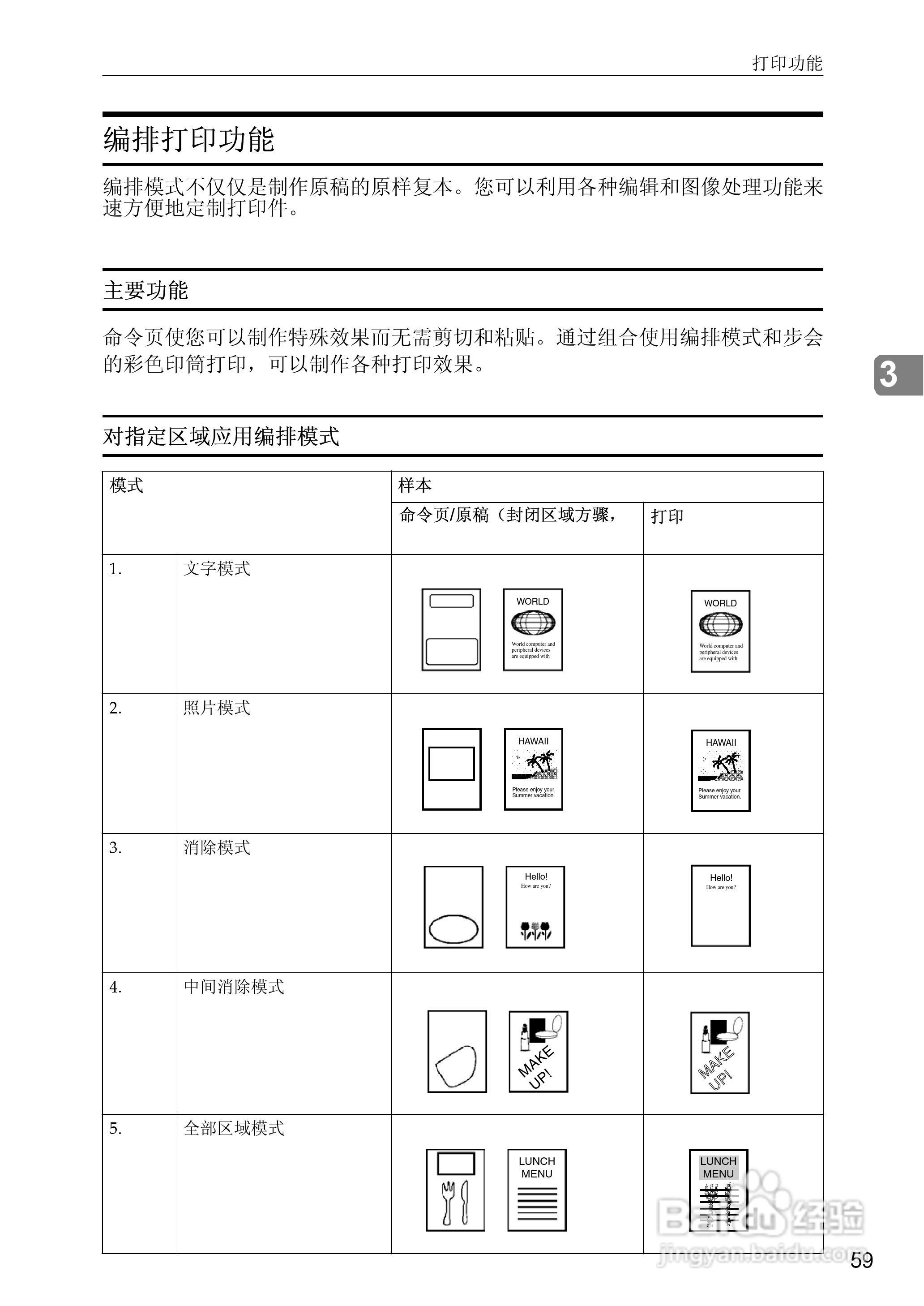 gestetner数码印刷机CP6346操作说明书:[11]