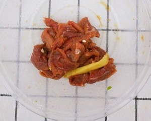 食补佳品下饭青椒牛肉的做法