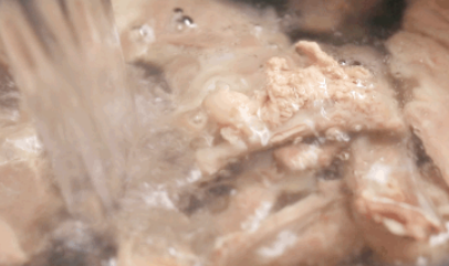 粉 丝 羊 排 汤 的做法