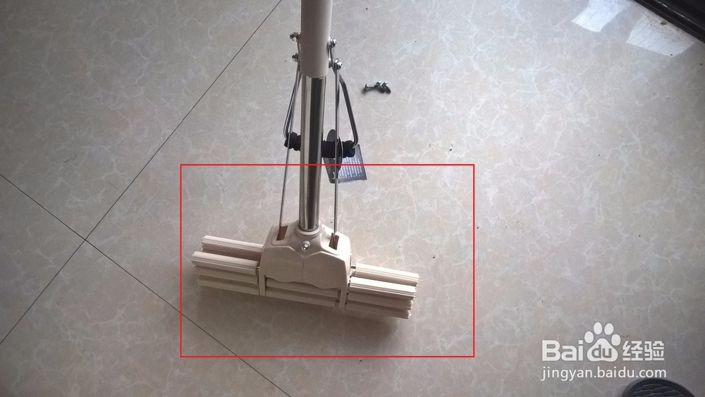 怎样安装拖把海绵