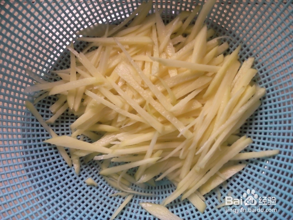 瘦肉炒土豆丝如何做