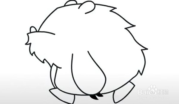 小怪兽简笔画怎么画