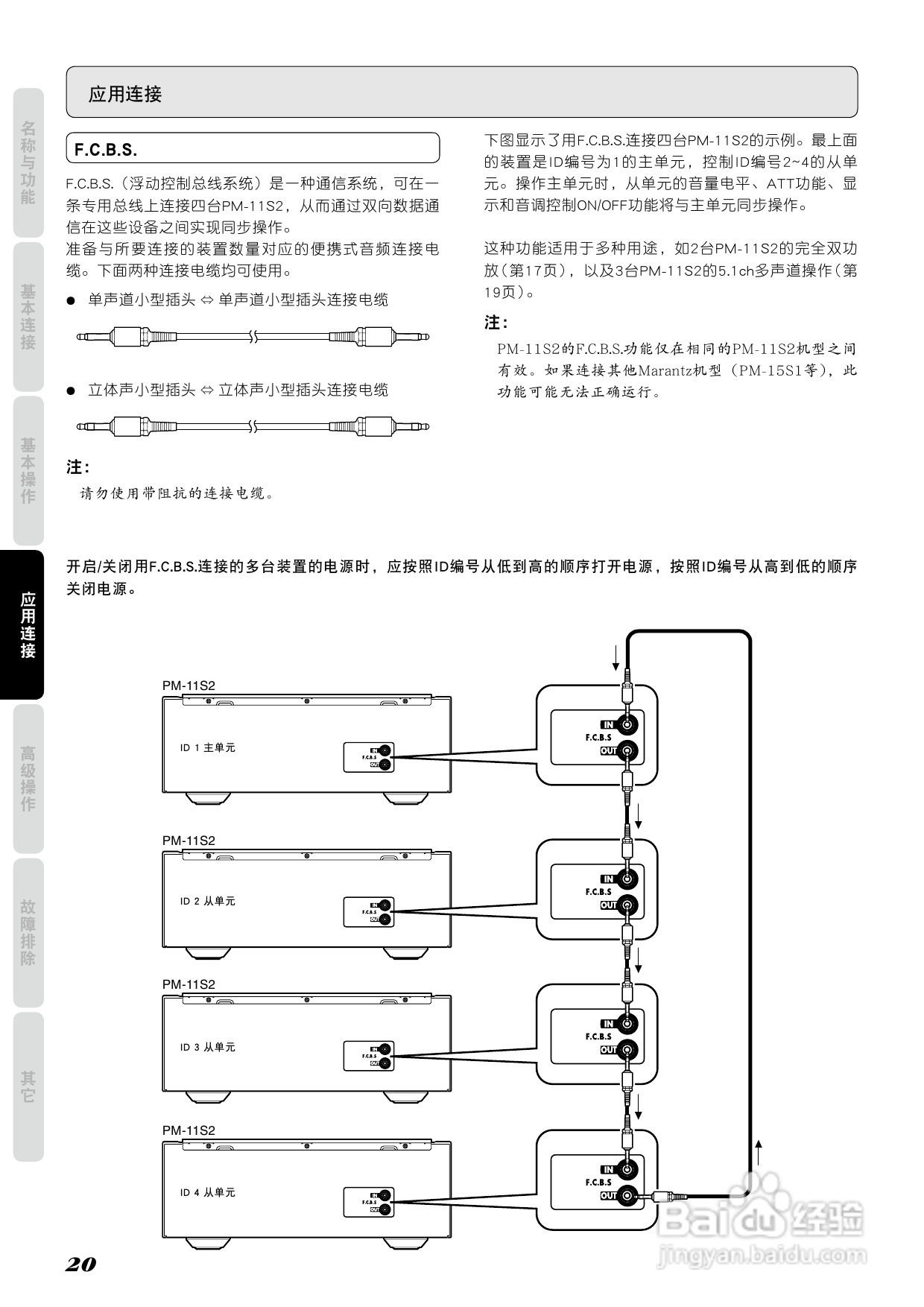 马兰士PM-11S2功放使用说明书:[2]