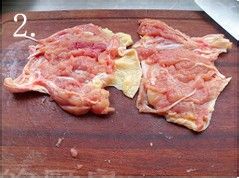 蛋黄鸡肉卷的做法