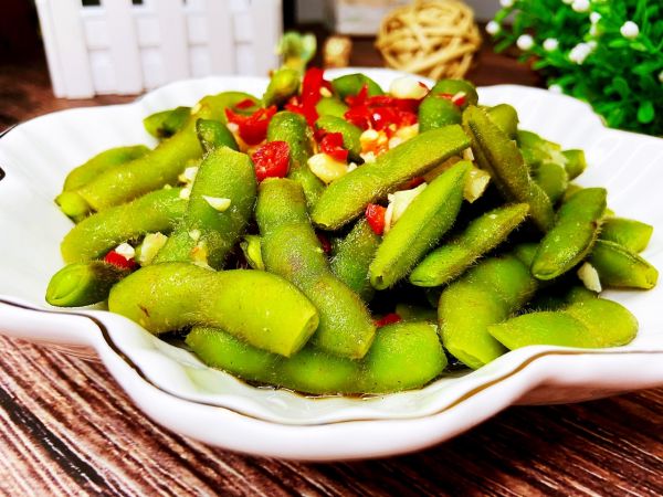 凉拌毛豆#全电厨王料理挑战赛热力开战!#