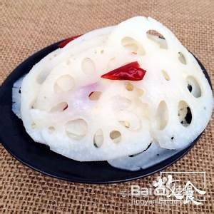 健康养生佳品姜汁莲藕的做法