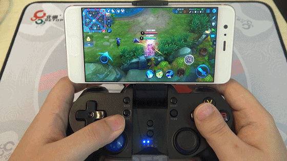 北通手游P1手游手柄《王者荣耀》廉颇技能演示