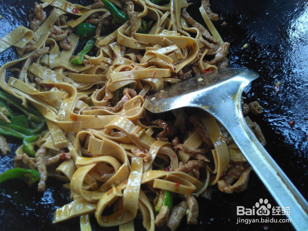 美味下饭菜——千张肉丝