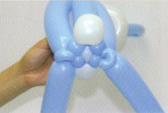 魔法气球造型系列之气球卡通公仔长腿八哥(下）