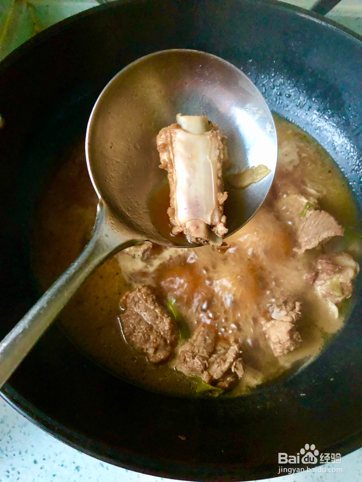 排骨炖豆角的做法