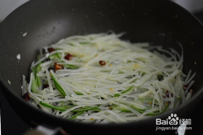 教你做醋溜土豆丝