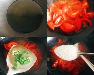 新手番茄炒花菜