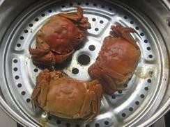 清蒸大闸蟹的制作方法