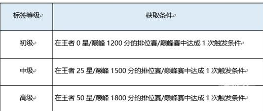 王者荣耀赛年标签怎么设置
