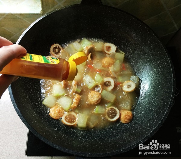 鲜香冬瓜烩鱼丸