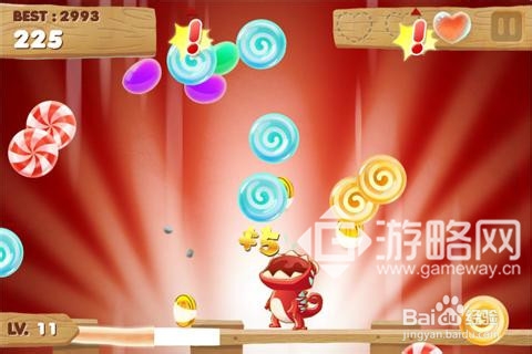 变色龙吃糖果游戏评测：萌死你不偿命