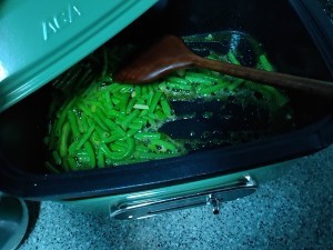 素炒豇豆的做法