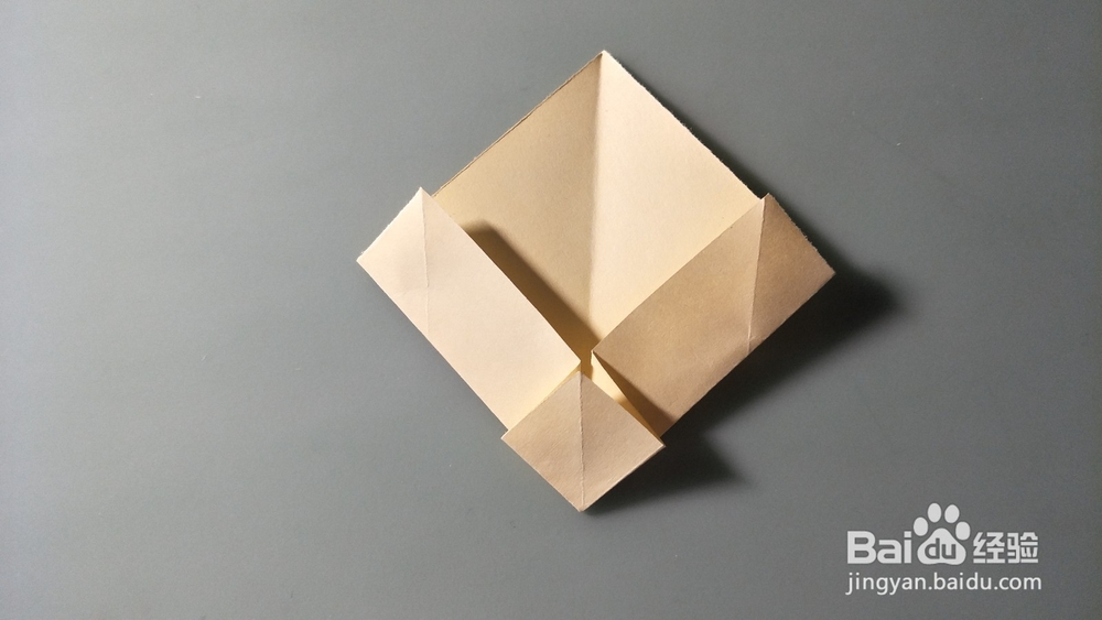 折纸:折个财神送给你