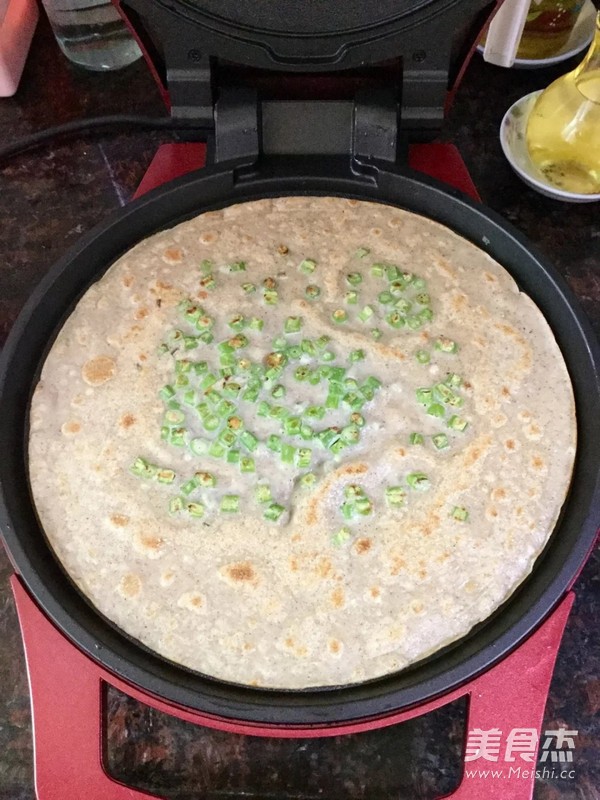 豆角鸡蛋饼的做法