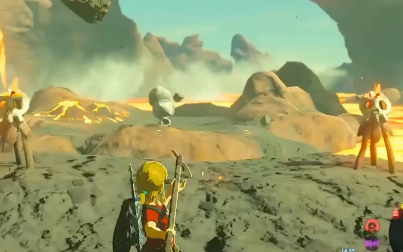 塞尔达火山怎么去