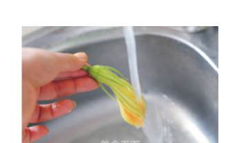 酥炸南瓜花的做法步骤