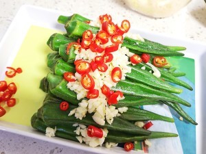 养生食补营养秋葵的做法