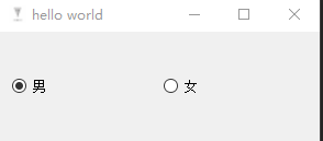 python之pyqt单选框与复选框