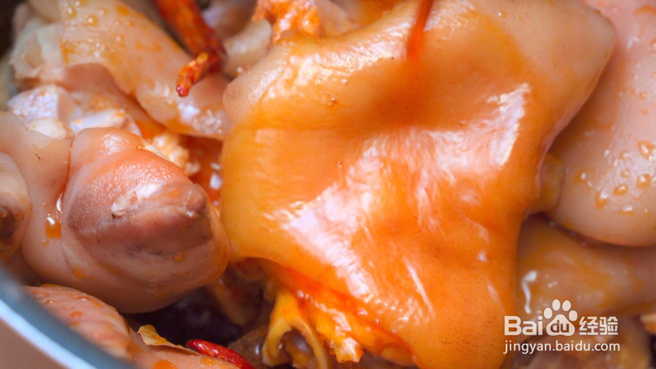 香辣烤猪蹄的做法