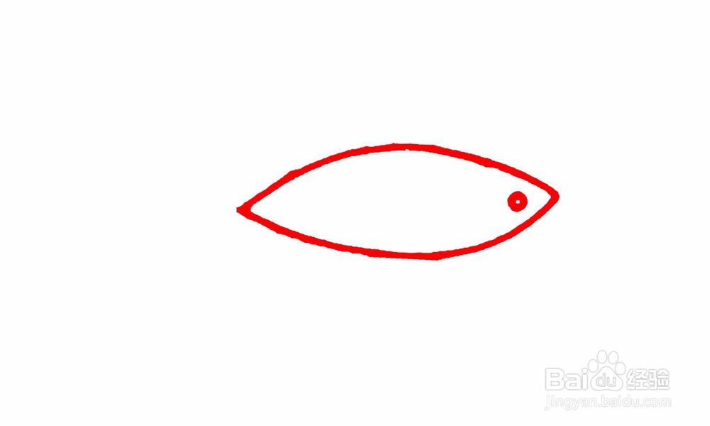怎样画出一条小鱼？