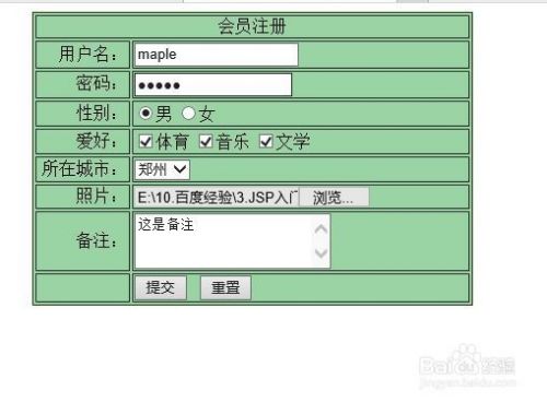HTML快速入门【3】:表单的使用