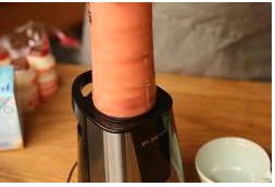 用草莓做的果汁