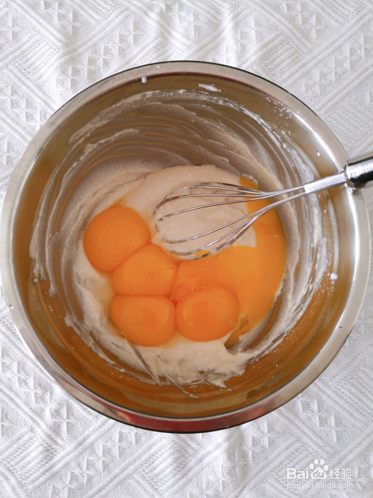 香葱肉松蛋糕卷的做法