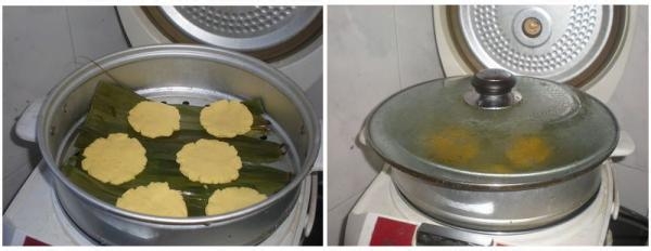 粗粮美味吃——玉米面蒸饼