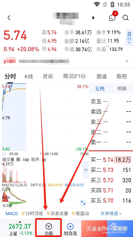 大智慧怎么设置股价涨跌预警？
