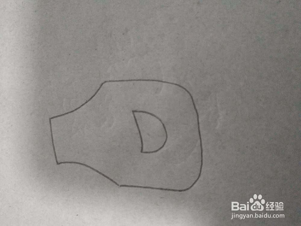 围裙的简笔画教程