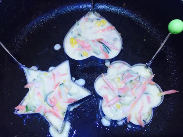 彩蔬金枪鱼蛋饼