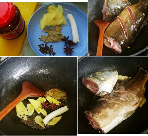 红油豆瓣酱炖鱼