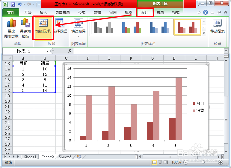 excel图表样式怎么修改?