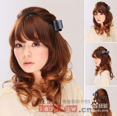 九款日系淑女范编发 让你变身时尚教主