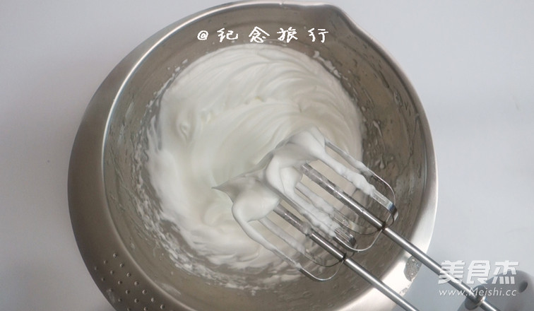 火龙果奶油糯米蛋糕