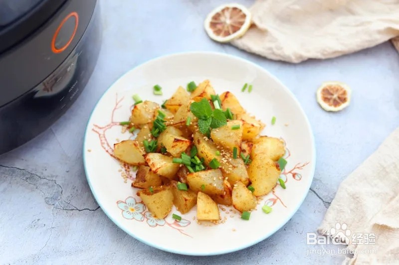 【食谱】空气炸土豆，1包料轻松搞定