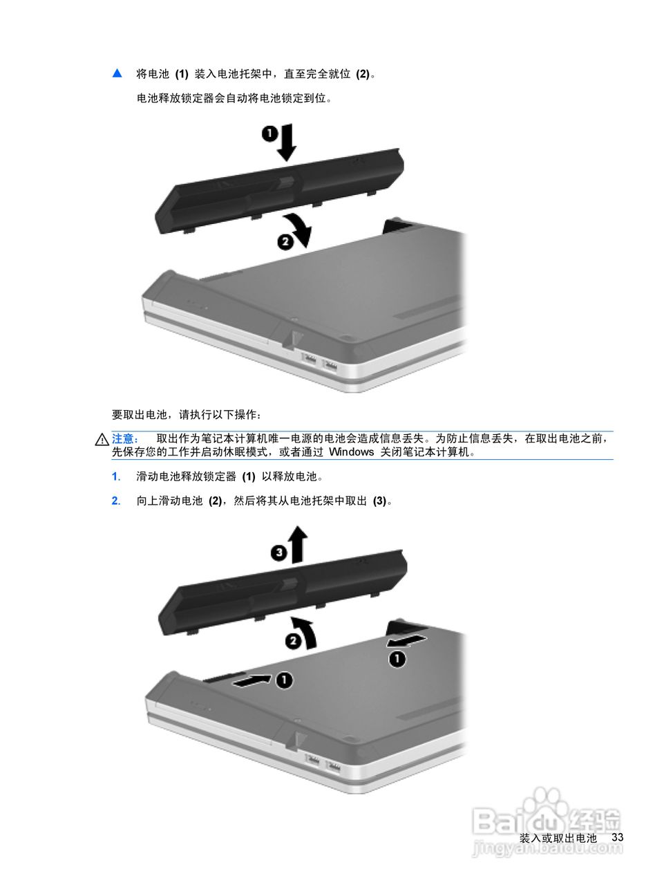 惠普HP ProBook 4431s笔记本电脑说明书:[5]