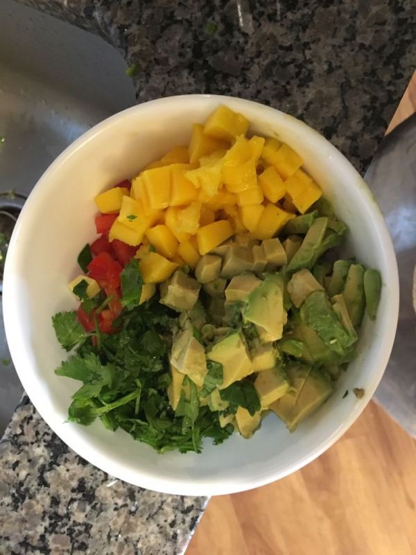 虾仁墨西哥卷饼