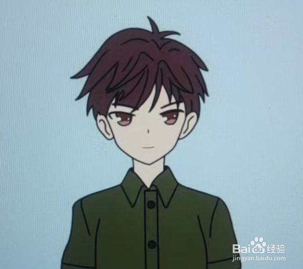 男生怎么画帅气霸气